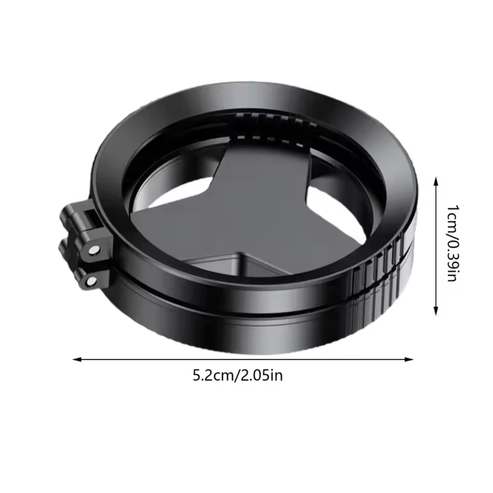 52mm Magnetic Stand Phone Lens CPL Polarizer Filter for iPhone/Samsung and Other Smart Phones Retractable Magnetic Mount Adapter view 6