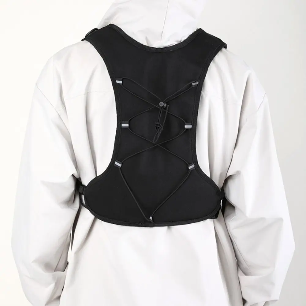 Waterproof Reflective Running Vest Pack Adjustable Breathable Running Hydration Vest Bag Multifunctional Convenient