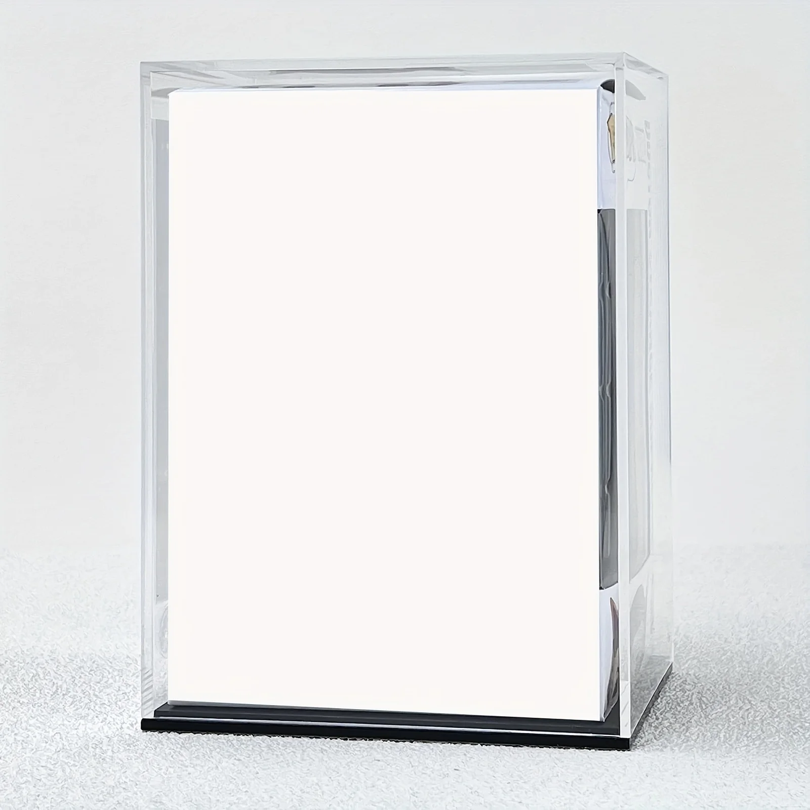 

Прозрачный акриловый витрина, держатель, коробка для хранения, совместимая с 4-дюймовой фигуркой, ручная игрушка, пылезащитная защита коллекционных предметов