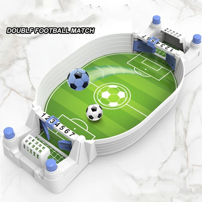 Table Football Double Battle Table Desktop Football Field Game Parent-child Interactive Ejection Toy Puzzle Game Toys