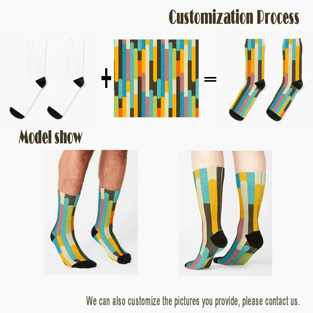 Asuna smile - sword online anime Socks socks men  Christmas gift funny sock