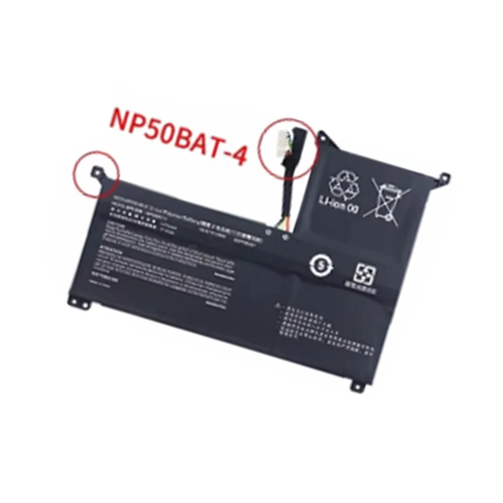 Imagem -05 - Bateria Original do Portátil Np50bat4 Np50bat-4 Np50bat-454 Np50bat-473 F117-7 Foco xm 16 g7 ke X15 At23 para Toshiba Np70 Np7861c Tx8r9 Tx9r9