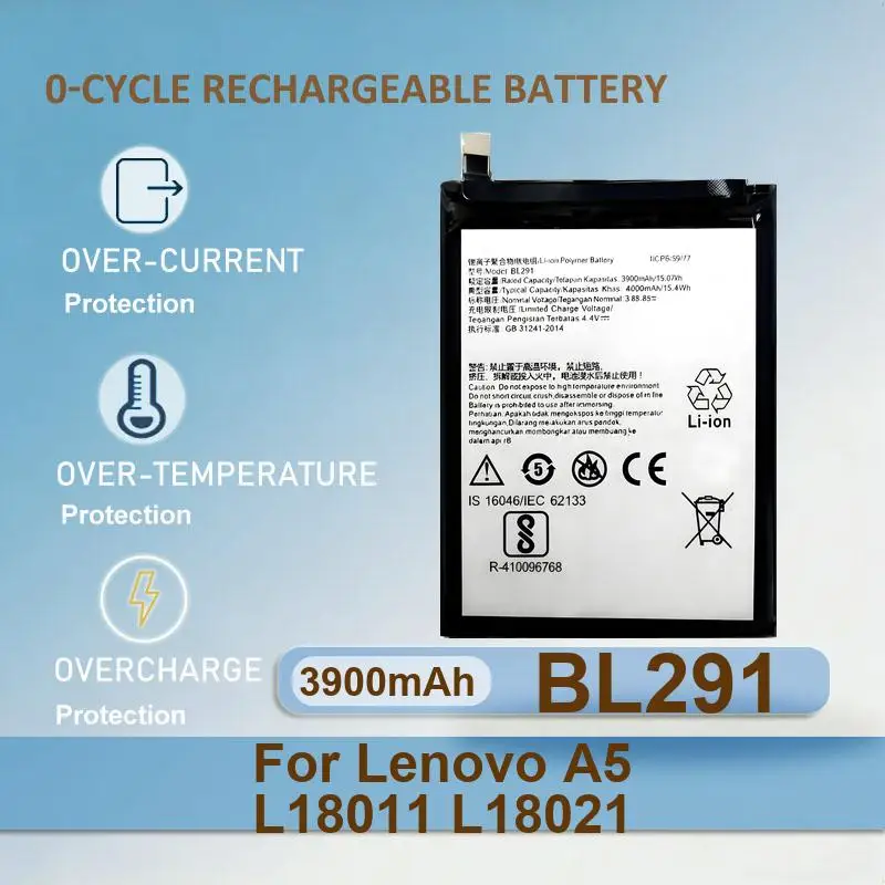 Battery For Lenovo A5 L18011 L18021 Z5 Pro (not Fit GT) S5 K520 K520T Lemeng X3 C50 C70 K5 Note L38012/K9 6.0 inch ZUK Z1 Z1221