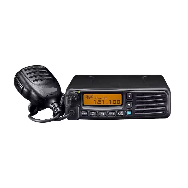 VHF 118.000-136.992MHz Air Band Mobile Radio IC-A120 AM FM Vehicle Mounted Transceiver Radio Base Station For ICOM IC- A120E - view 2