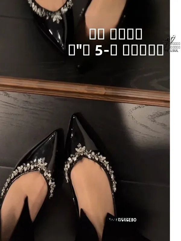 

eepskin Fairy Mary Janes Flat Bot oes Korean Sle Slip-On Women's Faion Single oes Increased Height 5cm Feng ui...