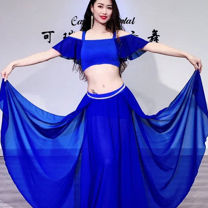 

Belly Dance Clothing Dancer Women's Set Oriental Adult Professional Top Class Dress Belly Dance Clothing