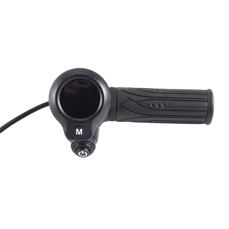 ABHX-Bike Electric Scooter Accelerator Display Ebike Throttle Grip Digital Monitor For Bicycle Electric Scooter Trigger