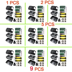 DCB200 10*21700 bateria litowo-jonowa obudowa z tworzywa sztucznego PCB ładowania obwód ochronny pokładzie dla Dewalt 18V 20V 8Ah litowo skrzynka narzędziowa Shell