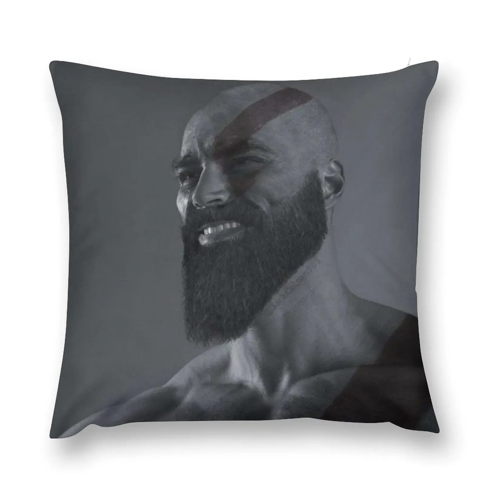 KRATOS CHAD Throw Pillow ornamental pillows Throw Pillow Covers christmas supplies pillow