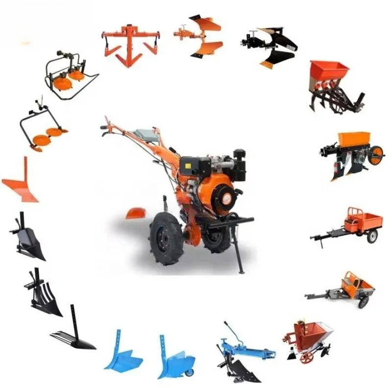 2dWisely Used in Farm Accessories/implements for Hand Walking Behind Tractor/power Tiller/motocultor/cultivator