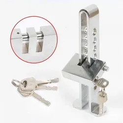 KOOJN Car Clutch Lock Brake Accelerator Pedal Lock 8-hole Adjustable Car Lock Safety Anti-theft and Telescopic