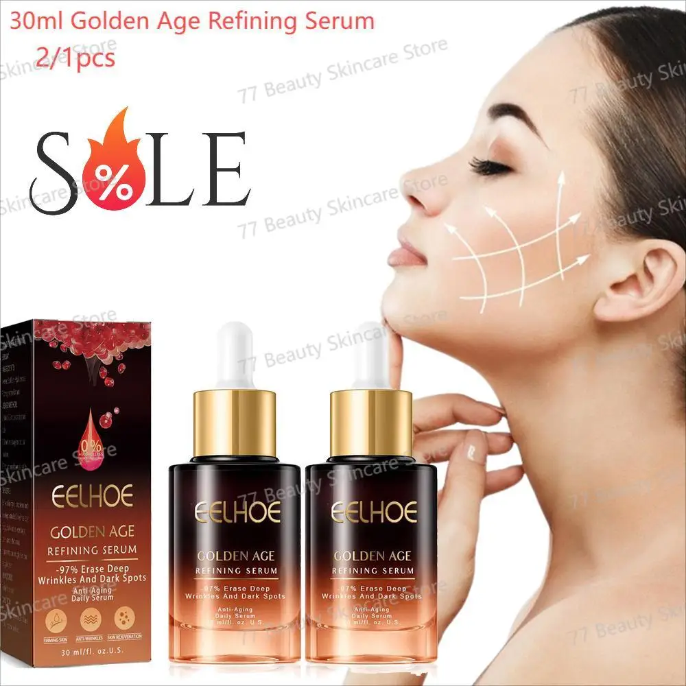 2/1pcs 30ml Golden Age Refining Serum Anti-aging Anti-wrinkle Firming Skin Moisturizing Smoothing Faical Skin Serum