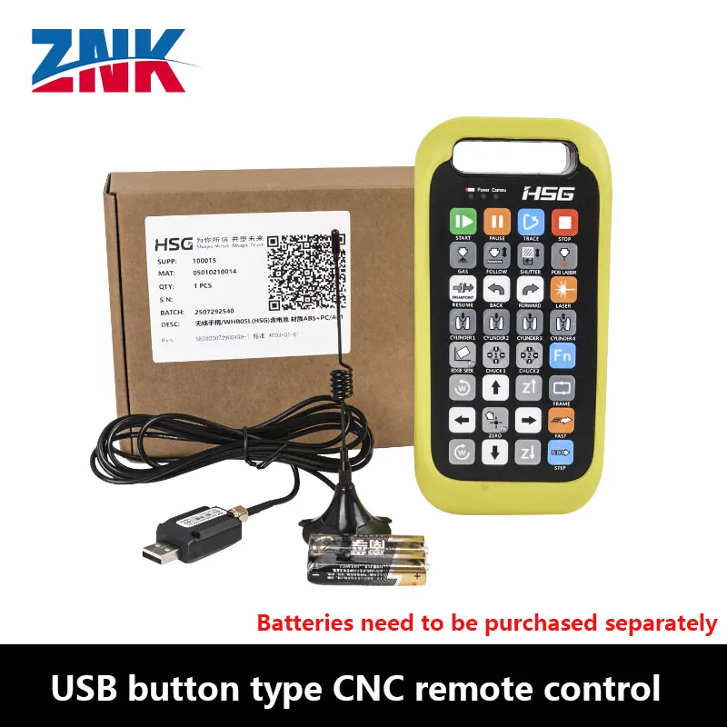 HSG Original Wireless Handle WHB05L Handheld Box HSG Laser Cutting Machine Wireless Remote Control Anti-interference ABS+PC/A01