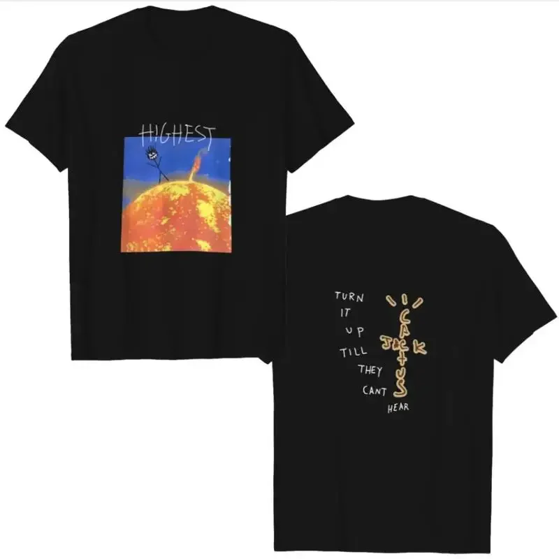 Double Sided Highest In The Room T Shirt Äì Stylish Heavyweight For Men