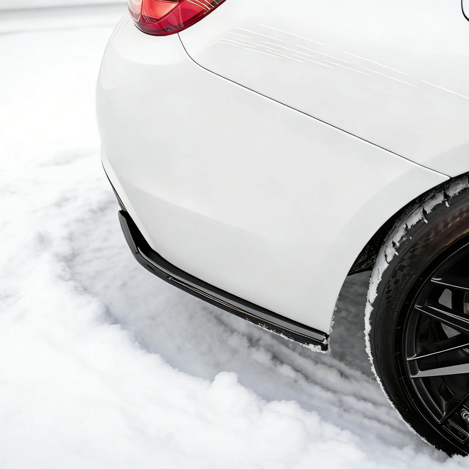 

2 шт. накладки на задний бампер для BMW 4 серии F32 Coupe M-Pack 435i 435d 2013-2020, глянцевые черные, тюнинг, обвес