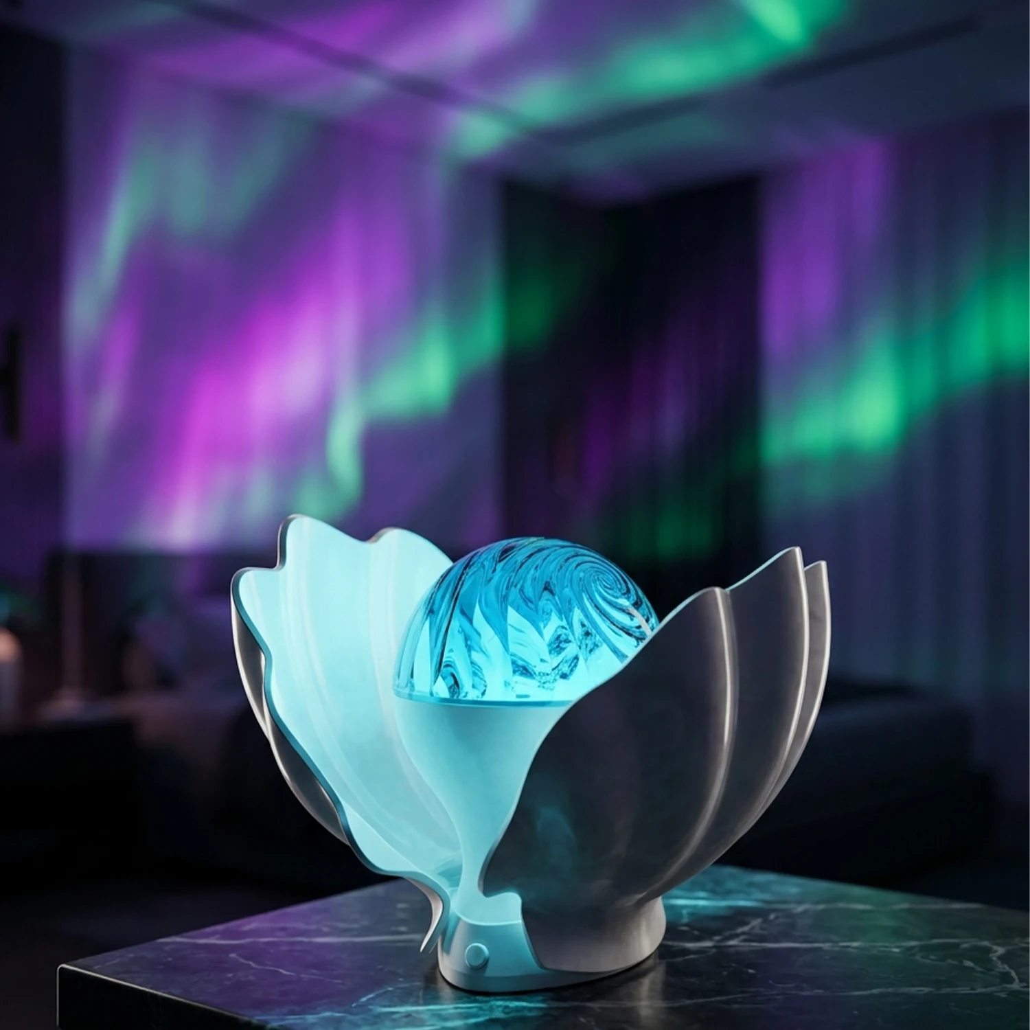 

AURORA SHELL PROJECTOR LIGHT