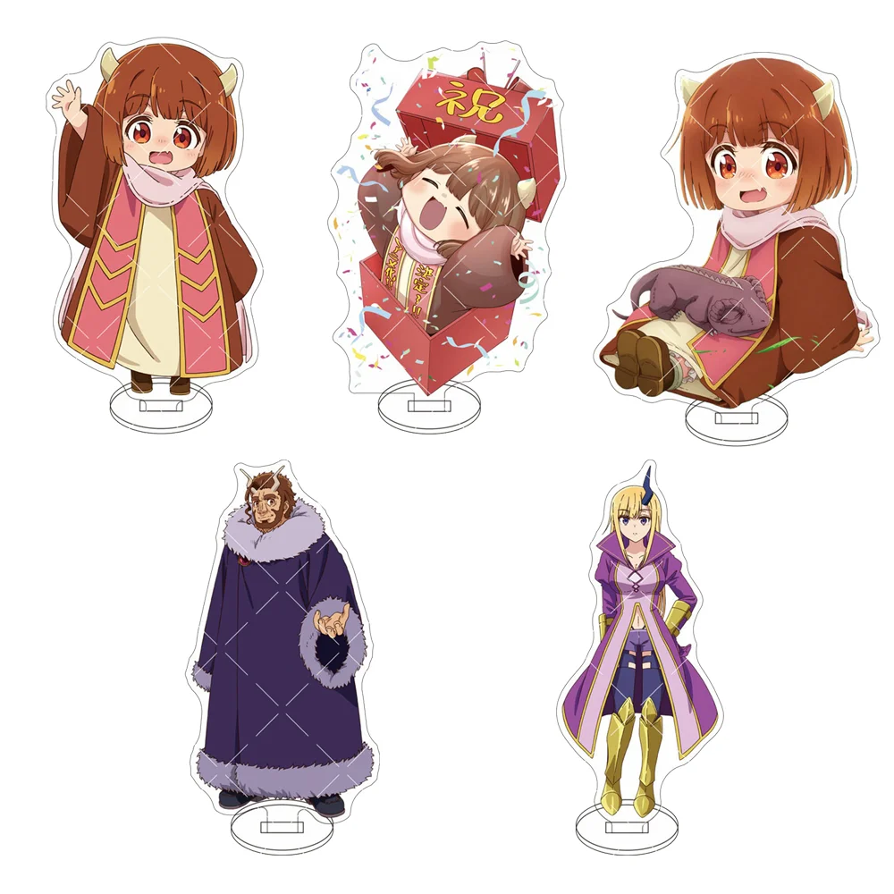 15cm New Anime The Demon King's Daughter Is Too Kind!! Figure Acrylic Stand Character Gifts Decoration Accesorios Goods