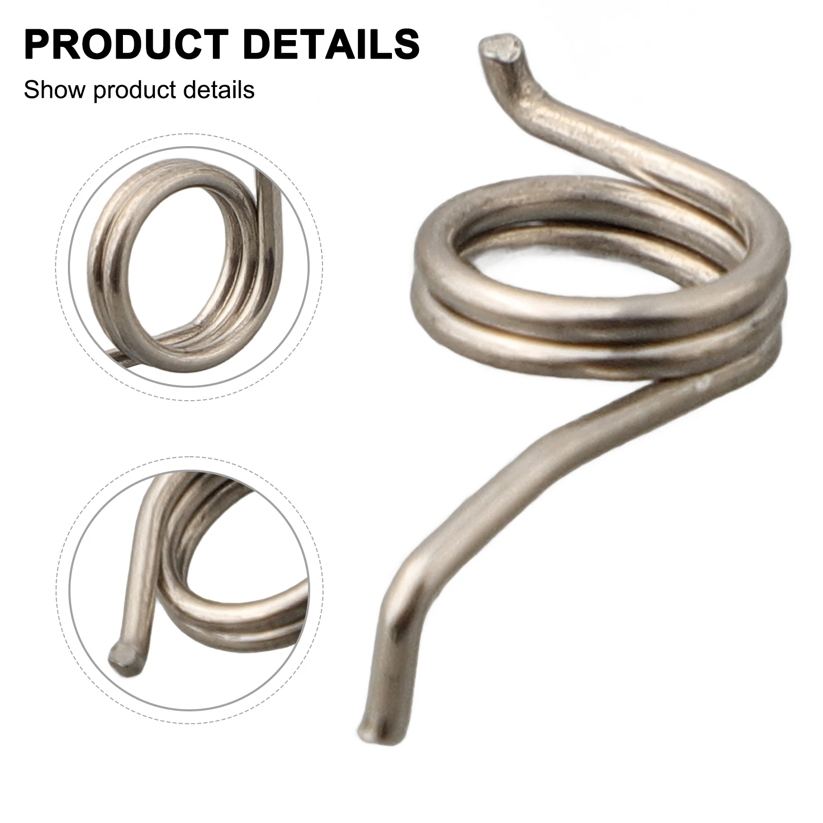 1x Fishing Reel Spring Reel Repair Part For Daiwa 1000 For Daiwa 2500-6000 Stainless Steel Fishing Rod Drop Wheel Drum Spring