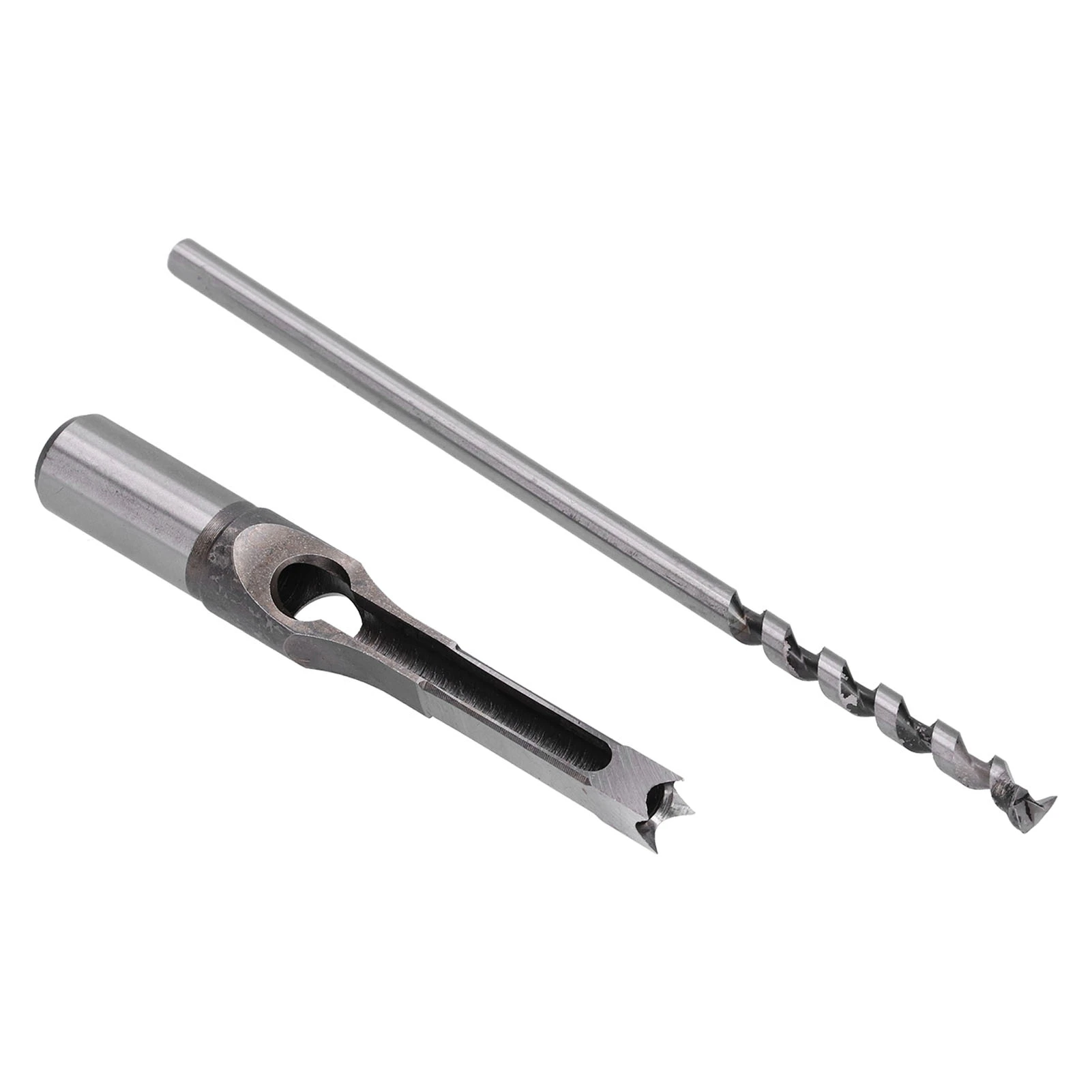 Square Hole Drill Bit High Speed Steel Incisive WearResistant Durable Woodworking Mortiser Drill Bit(16mm )
