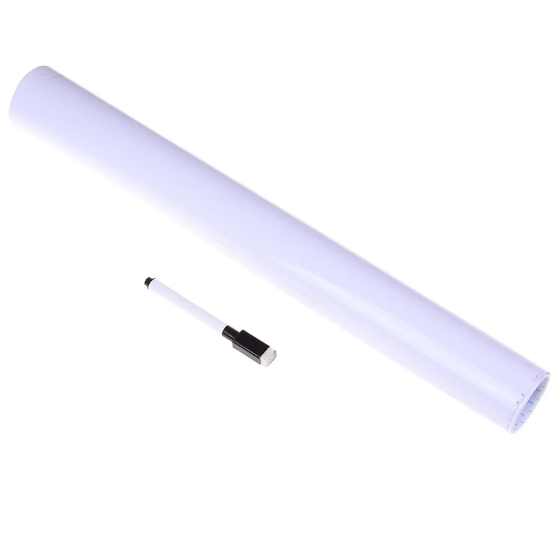 Whiteboard Stift WhiteBoard Wand Papier Aufkleber Trockenen Löschen Büro Vinyl Decor Aufkleber 45*100cm