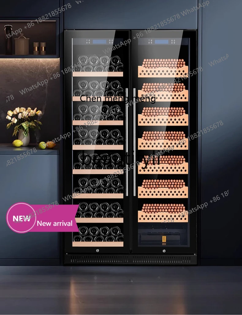 

x Compressor Cigar Cabinet Constant Temperature Wine Cabinet Ice Bar Household Commercial Large Capacity RefrigeratorX