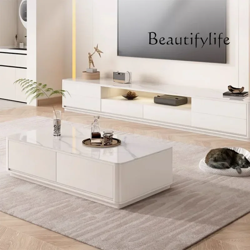 

yj15 FM Tavolino portaoggetti semplice Soggiorno Designer Tavolini quadrati minimalisti Legno Modern Rock Koffietafels House Acc