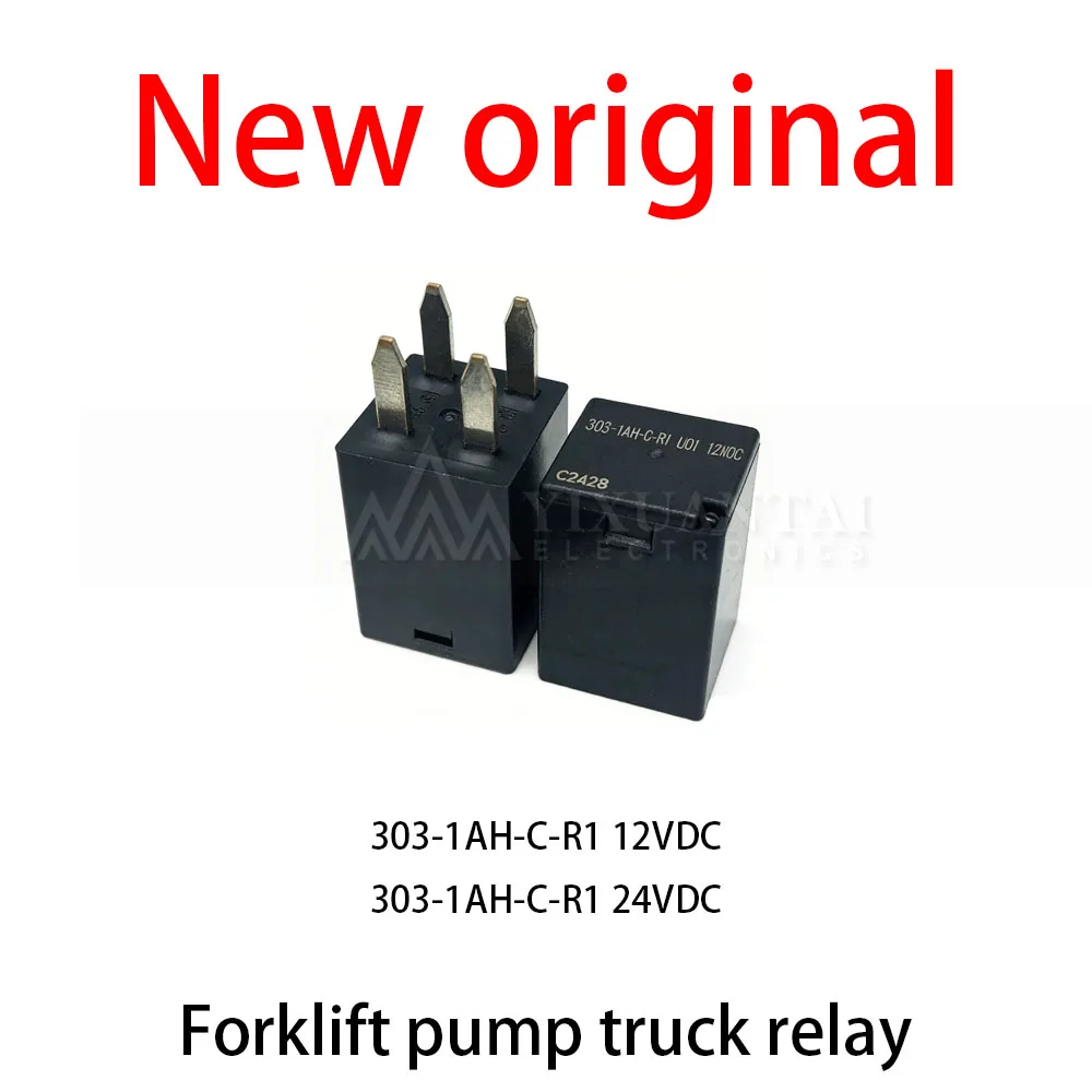 

10Pcs/Lot New original 303-1AH-C-R1 12VDC 303-1AH-C-R1 24VDC Forklift pump truck relay