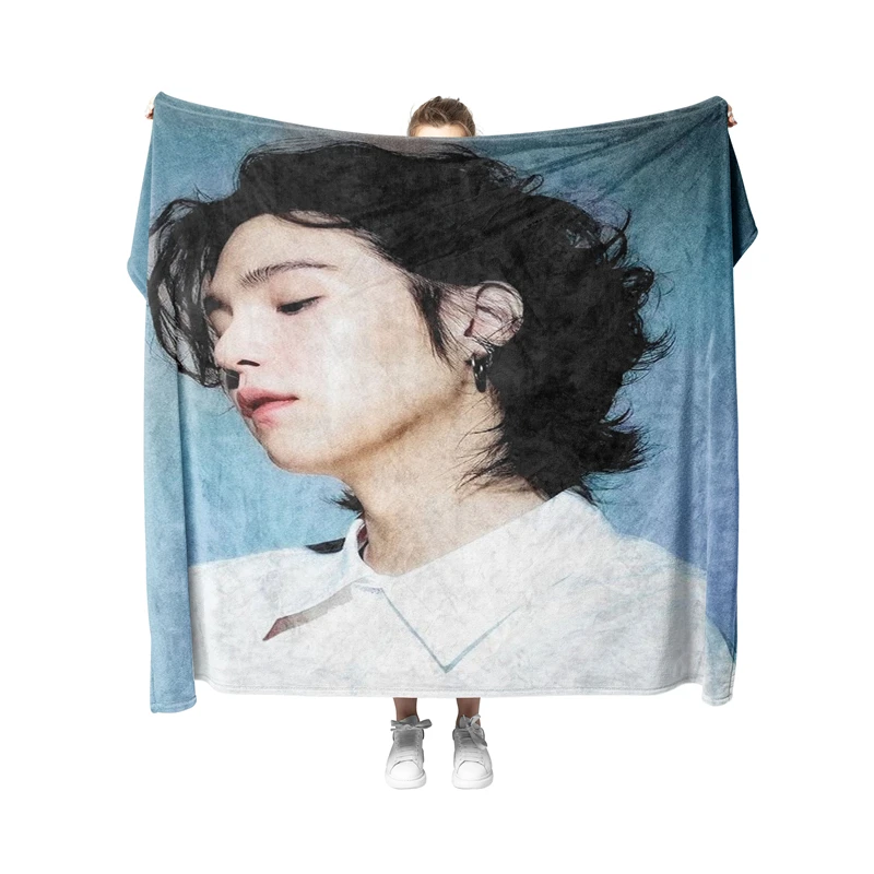 Aertemisi Suga Min Yoon Gi Pet Blanket for Small Medium Large Dog Cat Puppy Kitten Couch Sofa Bed