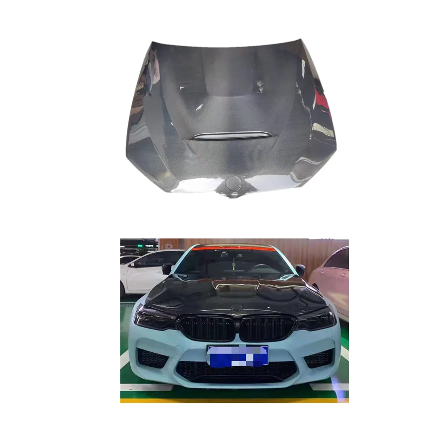 

Fengshun GTS Carbon Fiber Hood For G30 2017-2024 5 Series Upgrade G30 GTS Hood G30 Carbon Hood