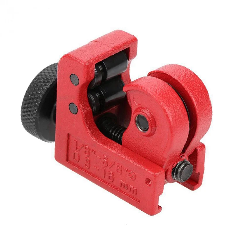 AA86 2 pezzi mini tagliatubi in lega di acciaio 3-16 mm/3-22 mm diametro esterno rame ottone rame alluminio utensile da taglio facile da usare