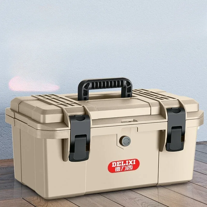 Profesional Tool Storage Box Multifunctional Tackle Box Hard Plastic Case Garage Accessories Tools for Mechanic Carrying Case