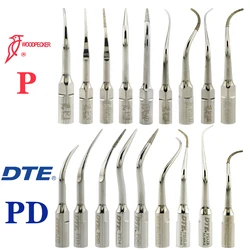 Woodpecker DTE Dental Ultrasonic Scaler Tips Periodontics Endodontics Scaling Tips Fit EMS SATELEC NSK Scaler Handpieces P/PD