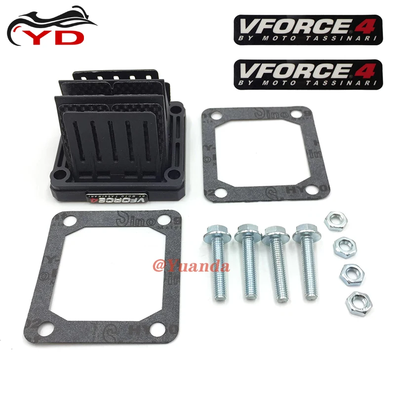 Reed Valve Vforce 4 V4144 V-Force 4 For Yamaha YFZ350 YFZ 350 RX135 RXZ135 RXZ Z125 And Banshee 350 RD350 V Force