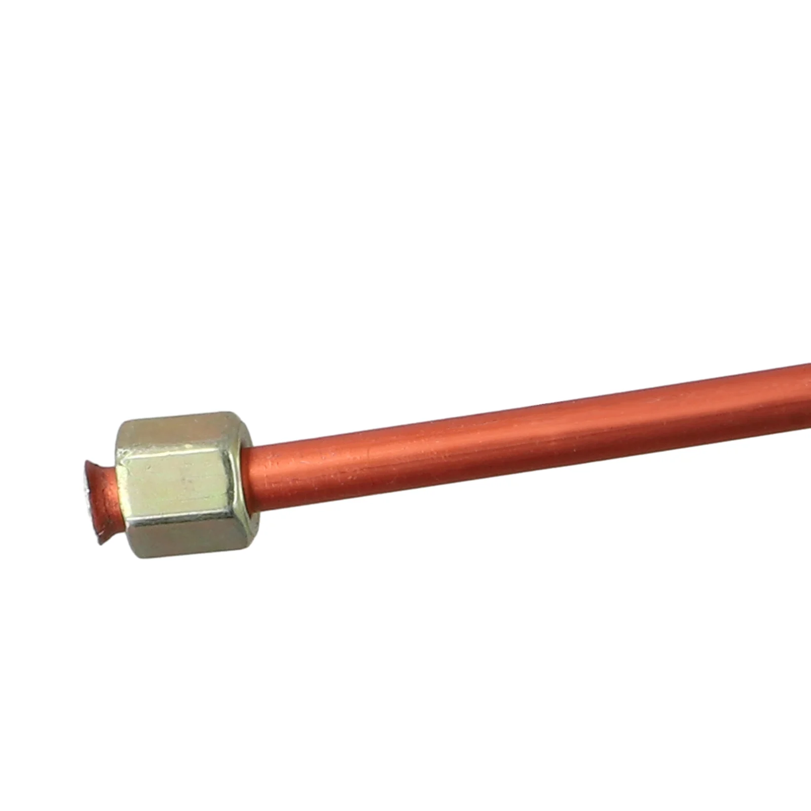 1PC Air Compressor Tube 200mm G1/8 Thread Replacement For Air Compressor Hex Nut Copper Exhaust Tube