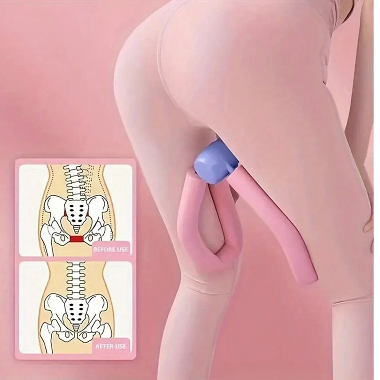 مدرب عضلات قاع الحوض وتمارين الفخذ للتعافي بعد الولادة وتشكيل الجسم وتدريبات الساق والمؤخرة - تقوية و