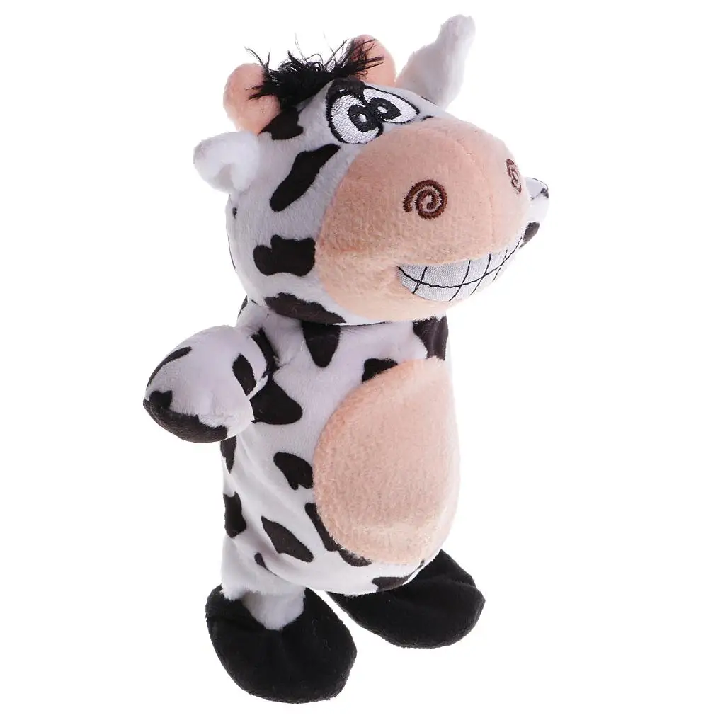 Enregistreur sonore en peluche Little Cow Butter pour l'apprentissage des discours des tout-petits