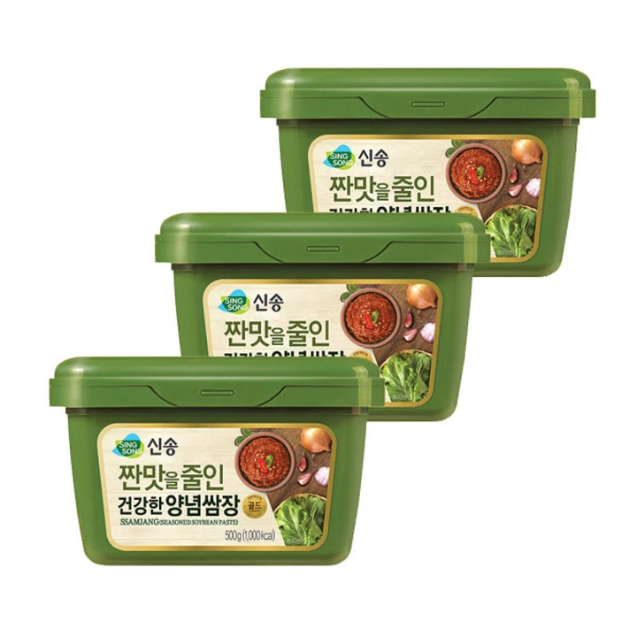 Healthy seasoning ssamjang 500gx20 with reduced salty taste