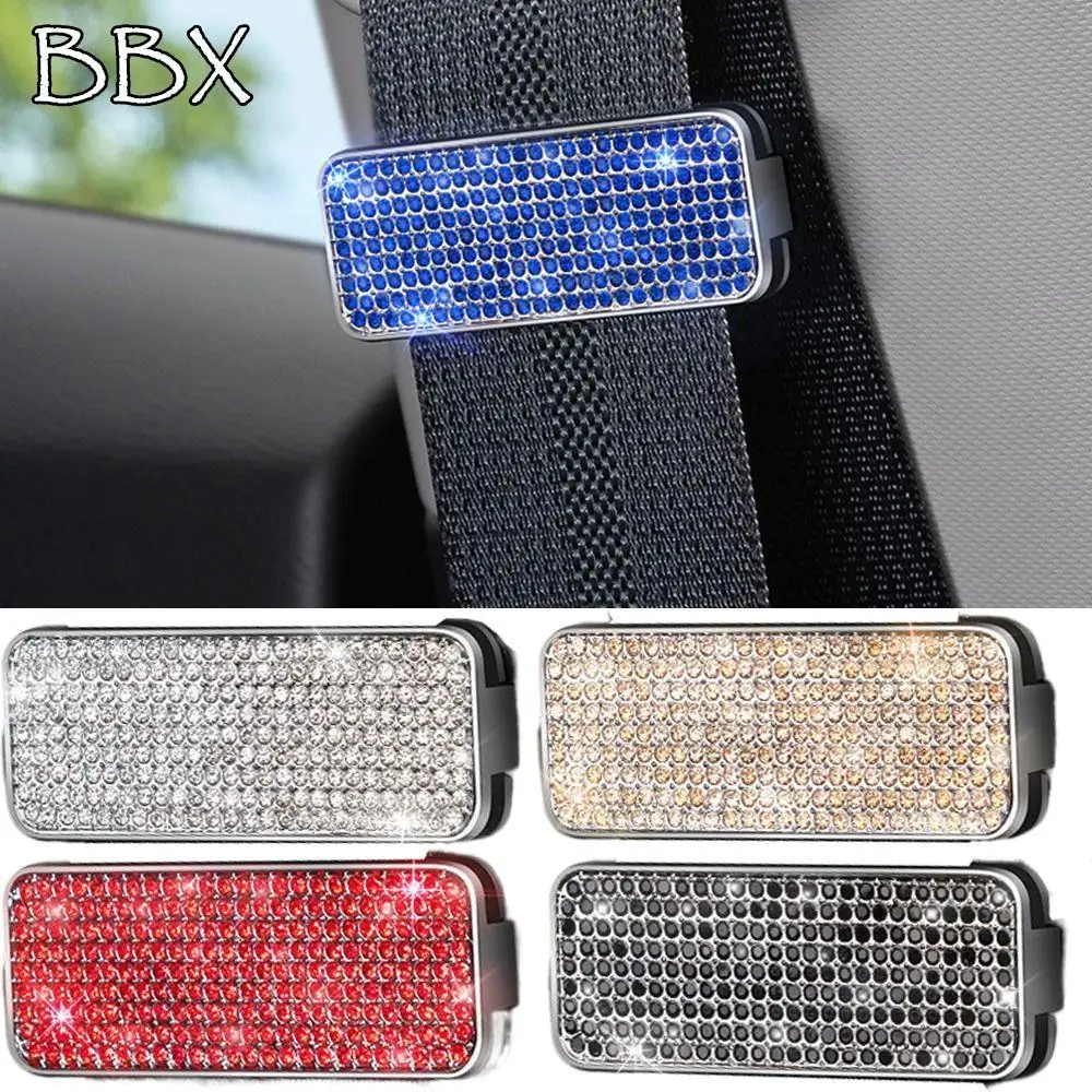 

Anti-slip Car Seat Belt Adjuster Thickened Sponge Shock-absorbing Auto Seatbelt Buckle Holder Shiny Easy To Install