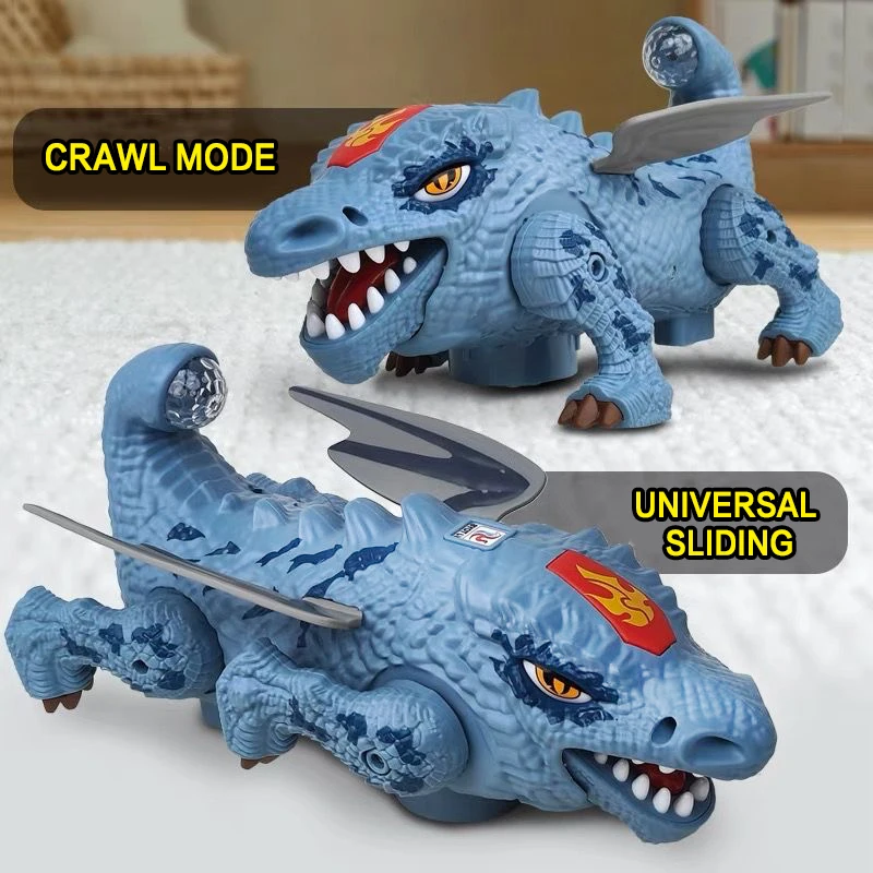 スタントフライングドラゴン 電動おもちゃ 男の子向け カラフルな音と光 恐竜の形 赤ちゃんのお気に入りのホリデーギフト