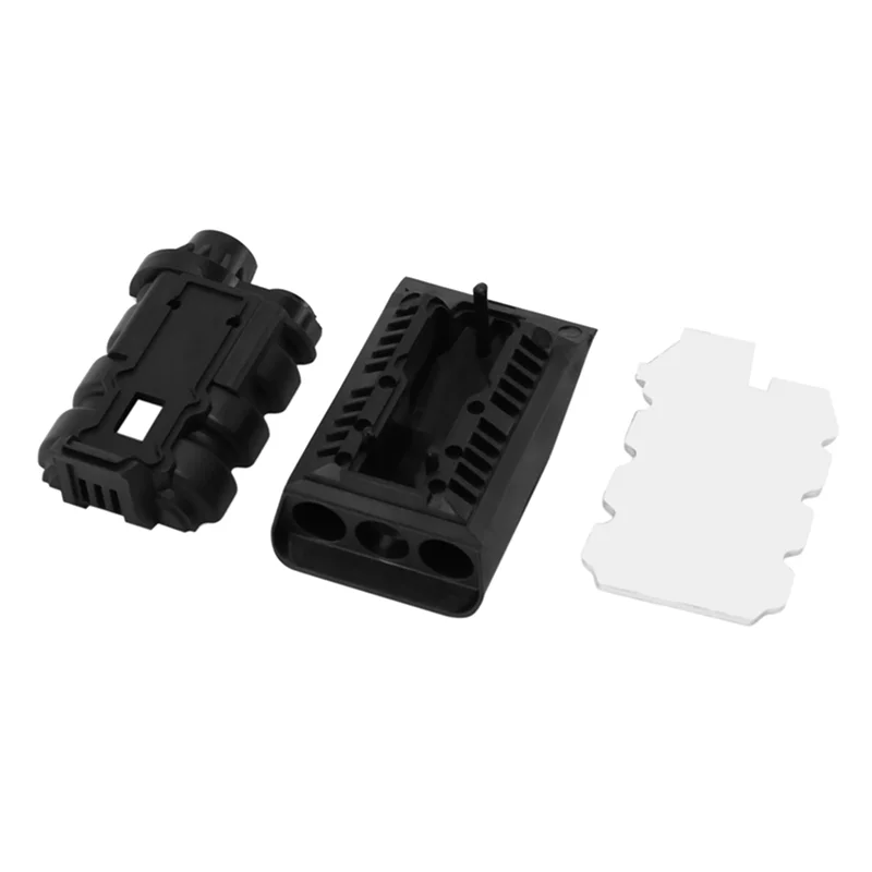 YSUN-3X 1/10 RC Crawler Simulazione Motore Aspirazione Aria Supercharger Copertura Per Trx4 D90 Axial Scx10 Wraith 90046 90018,Nero
