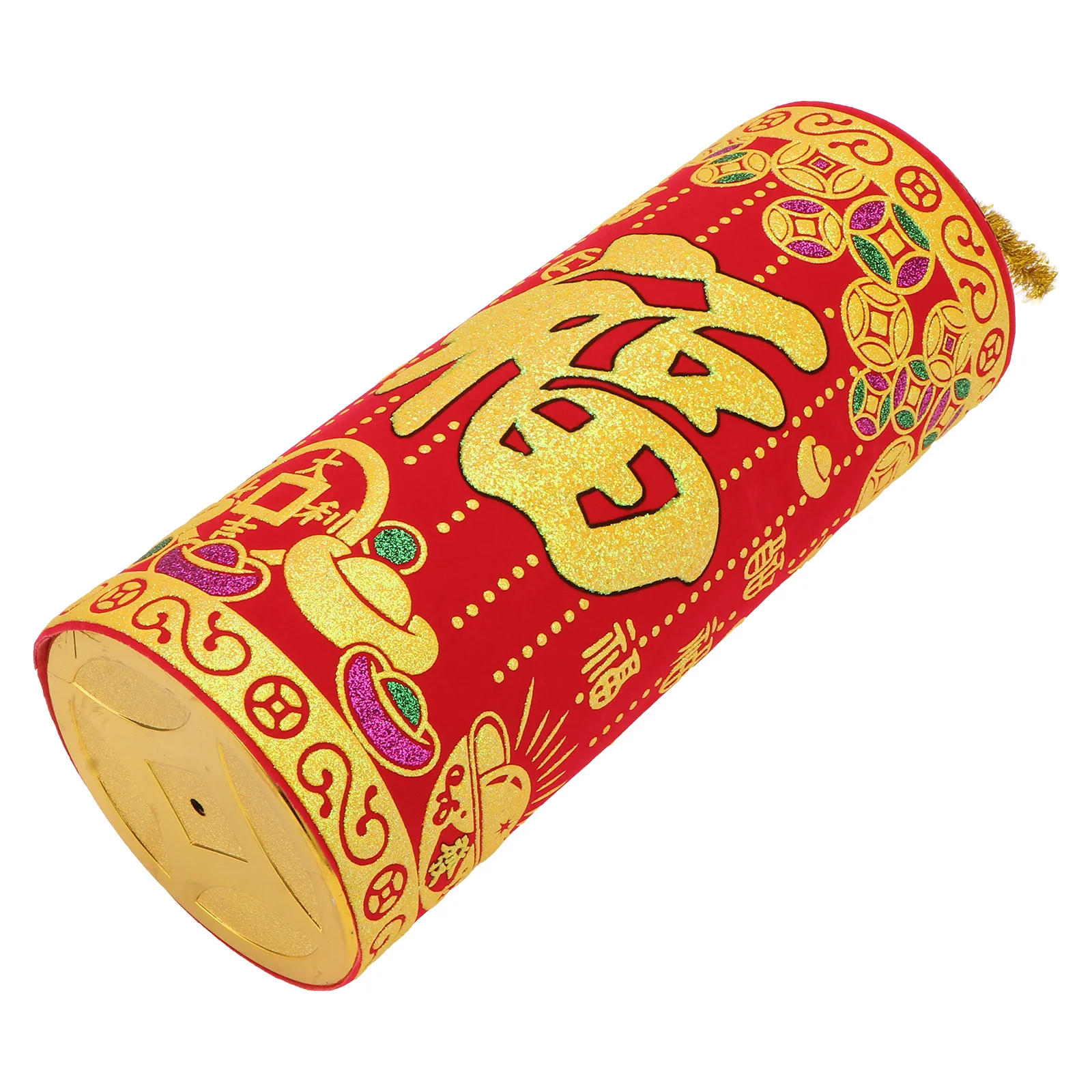 

1pc Simulated Ornament Chinese New Year Festival Decorations Spring Festival Wall Hanging Red Compact