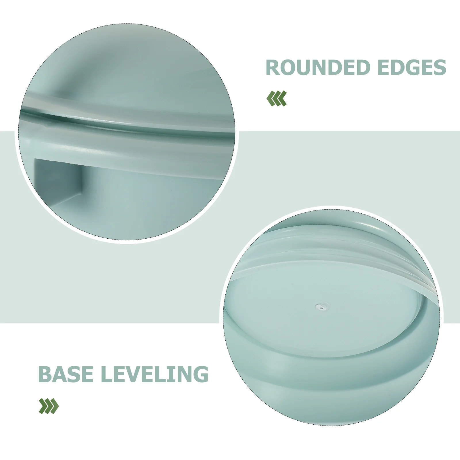 وعاء الغرفة مع غطاء سرير بلاستيكي للأطفال المسنين المحمولة مبولة المرحاض المبصقة خفيفة الوزن دائم السلس المنزلية ليلة #5