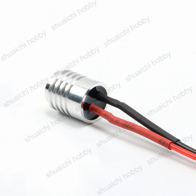 2PCS RC Drone Nacht Fliegen Suchscheinwerfer DC12V 65mA 1,5 W Hervorhebung LED Lampe Perlen mit Wärmeableitung für quadcopter Flugzeug