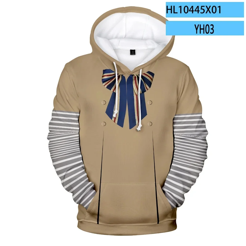 M3gan New HorrM3gan New Horror Hoodie Winter Sweatshirt Men's and women's long-sleeved pullover casual Harajuku 3D clothing