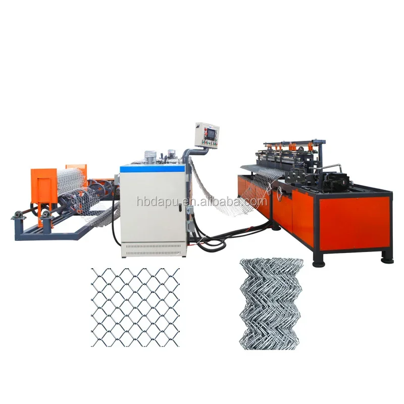 Mejor precio de fábrica de la máquina de valla de eslabones de cadena de malla de diamante de alambre ciclónico recubierto de PVC