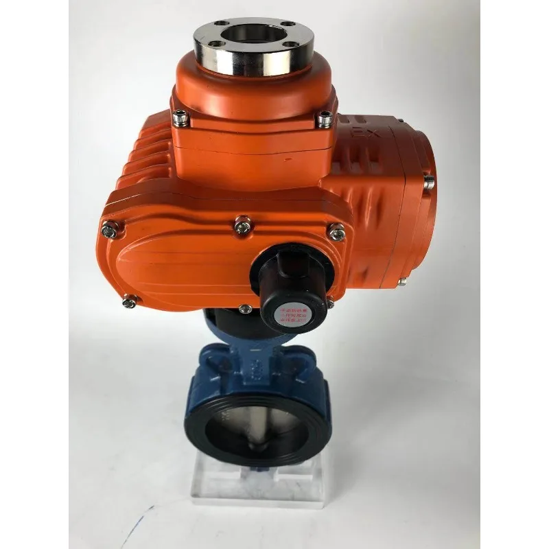 D971X-16 water natural gas air body switch shut-off valve regulating flange clip-on anti-crack electric butterfly valve