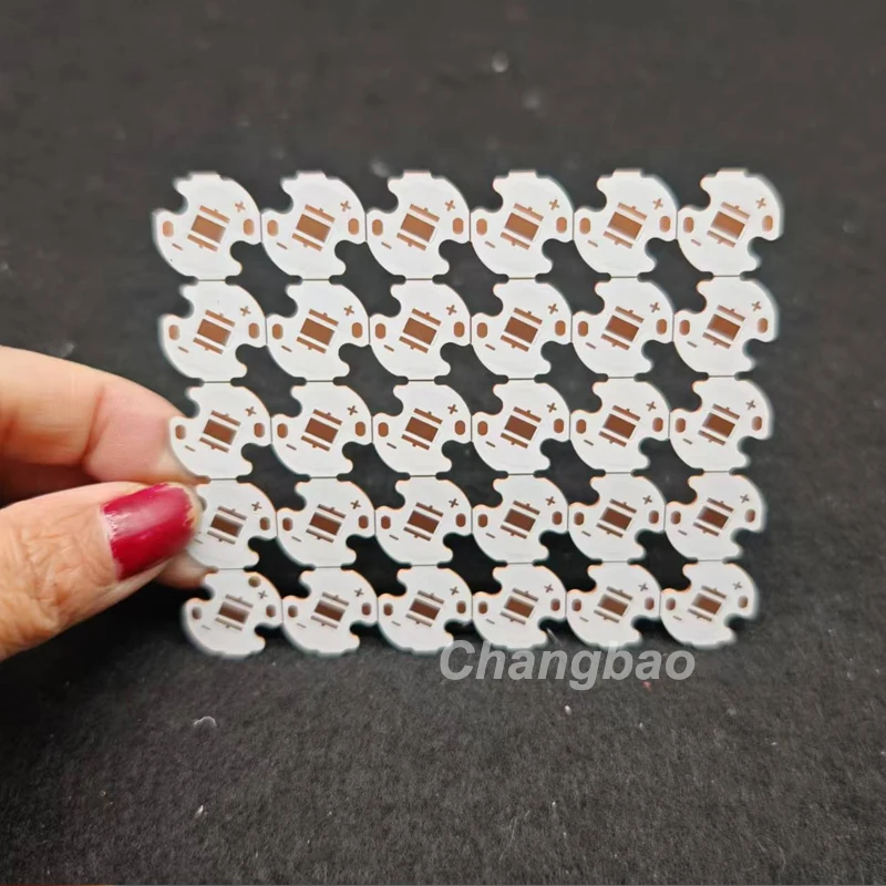 16mm Thermoelectric separation Copper Substrate PCB for 3535 3W XPE2 5W XPG2 XTE / XHP35 High Power LEDS