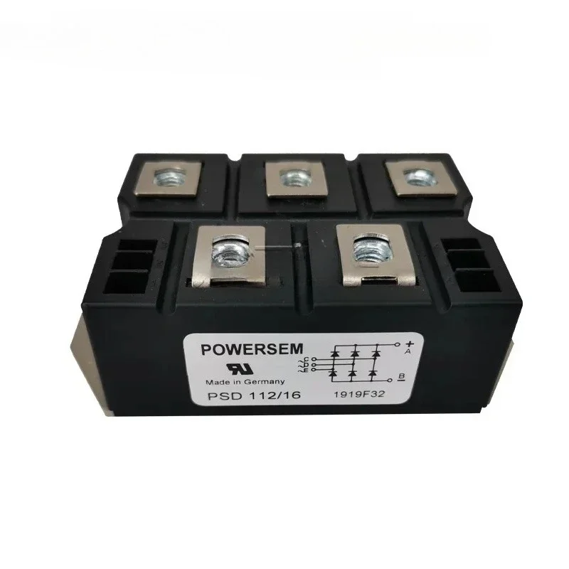 AvaCorePSD112/62/68/192/162/16/M200E-12/PSEI 2X61-04 Rectifier Bridge POWERSEM