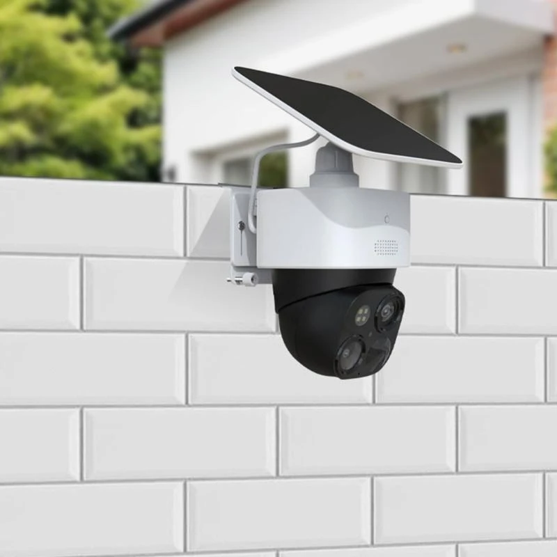 Weatherproof Surveillances Camera Mount For Solar Panel Rapid Installation Design Flexible Positioning Stable Support