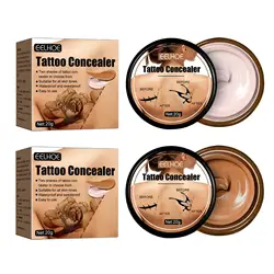 Corrector de tatuaje impermeable, maquillaje para cicatrices, ilumina la base, crema para pecas, marcas de nacimiento, cobertura corporal